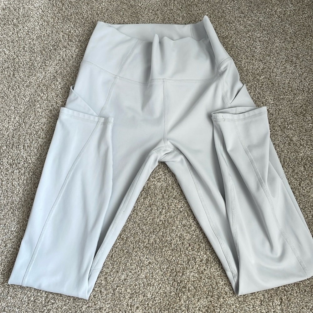 Fabletics soft white leggings